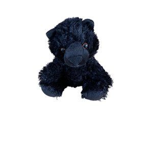 Its Greek To Me Plush Kitty Kitten Cat Black Stuffed Animal Toy 7.5 in Tall Seat